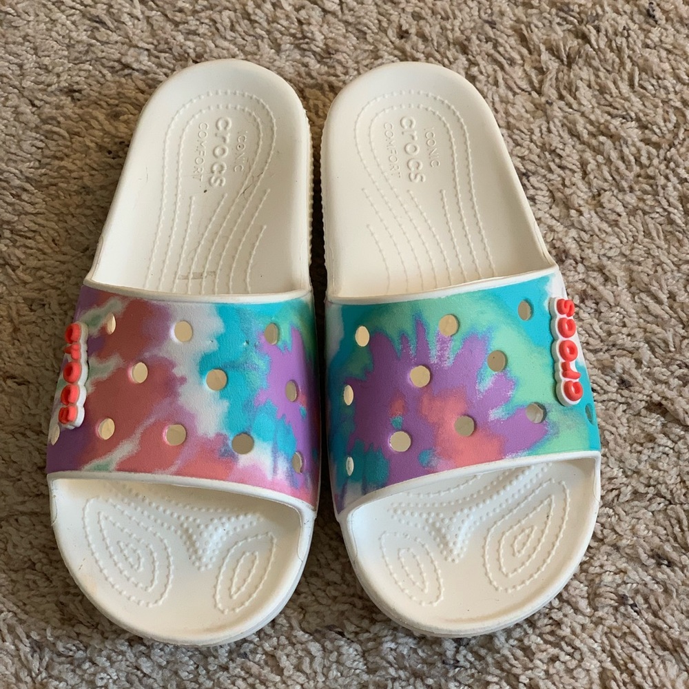 Crocs Tie-Dye Sandals